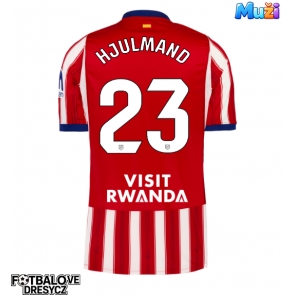 Atletico Madrid Morten Hjulmand #23 Domácí Dres 2026-27 Krátký Rukáv